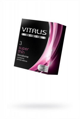 Презервативы ''Vitalis Super Thin'', ультратонкие, 3 шт.